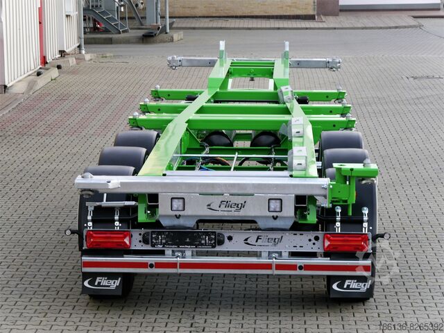 Semi-trailer containerchassis Fliegl SDS 380 Gooseneck 45 Typ 2