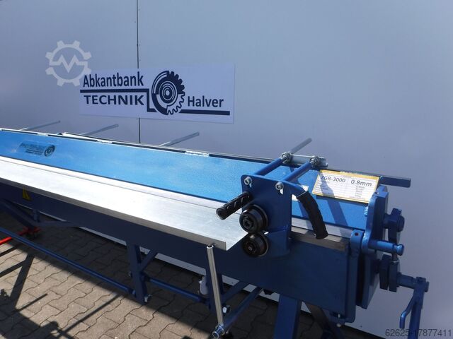 Manual folding bench 3 m / 0, 8 mm square Bank Prod-Masz ZGR3000/0,8