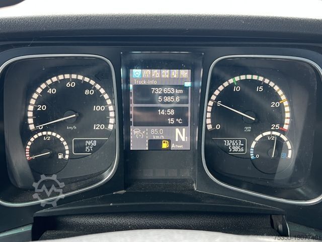 Wechselfahrgestell LKW MERCEDES-BENZ Actros 1840 MEGA Jumbo Klima Reatarder ACC-Tempo
