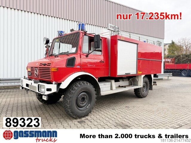 Feuerwehrfahrzeug Unimog U 1300 L 4x4, SW 1000 Schlauchwagen