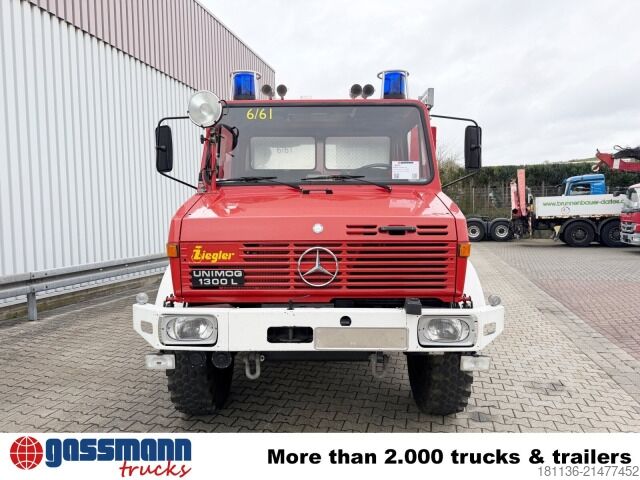 Feuerwehrfahrzeug Unimog U 1300 L 4x4, SW 1000 Schlauchwagen