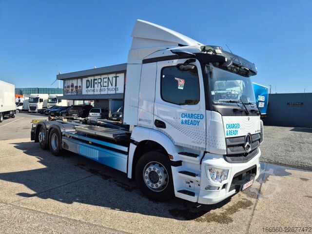 Containertransport (Hakenlift) Mercedes-Benz Actros e ACTROS 400 L