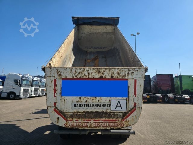 Tipper truck MAN TGS 35.420 8x4BB Muldenkipper Schmitz Stahl