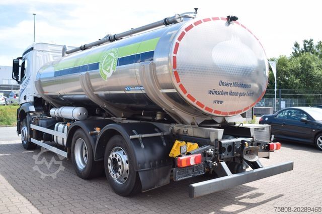 Tanker truck MERCEDES-BENZ Antos 2545 Magyar 16.500L Milchtank Reinigung