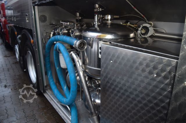 Tanker truck MERCEDES-BENZ Antos 2545 Magyar 16.500L Milchtank Reinigung