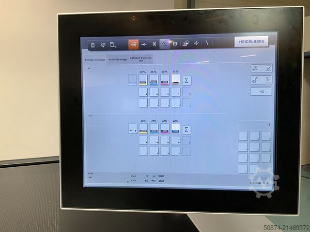 Offset printing press HEIDELBERG XL 75-4+LX 2019
