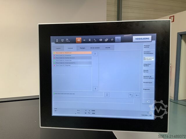 Offset printing press HEIDELBERG XL 75-4+LX 2019