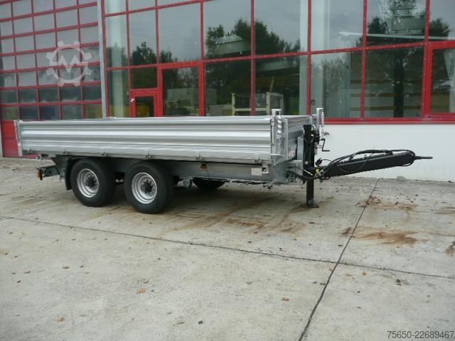 Tipper trailer Möslein TTD 14 285  neuer 14,4 t Tandemkipper Tieflader