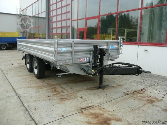 Tipper trailer Möslein TTD 14 285  neuer 14,4 t Tandemkipper Tieflader