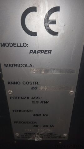 Bandsäge Veneta Macchine Papper