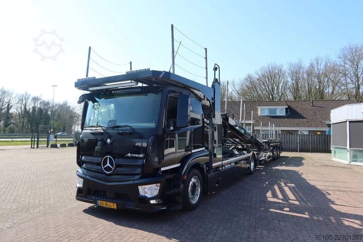 Autotransporter Mercedes-Benz Actros 1840 4x2 Groenewold auto-transporter, 9 ...