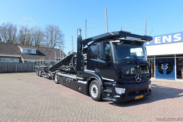 Car transporter Mercedes-Benz Actros 1840 4x2 Groenewold auto-transporter, 9 ...