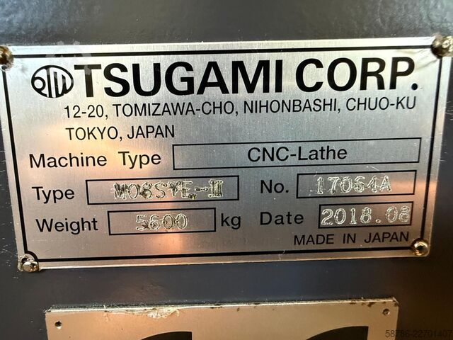 CNC-Drehmaschine Tsugami M08SY-II