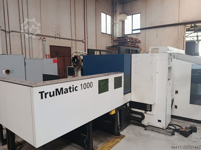 Laserstanzpresse TRUMPF TruMatic 1000 (K07M) fiber 3000 Watt