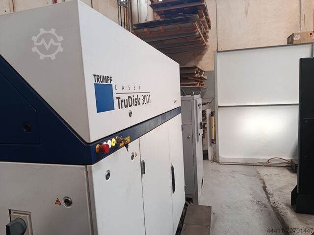 Laserstanzpresse TRUMPF TruMatic 1000 (K07M) fiber 3000 Watt