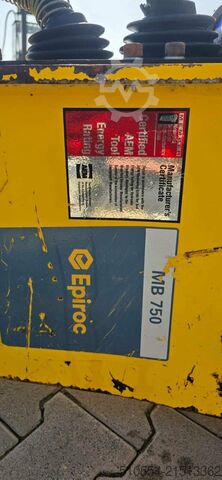 Crawler excavator Liebherr Atlas Copco - Epiroc MB 750 Abbruchhammer