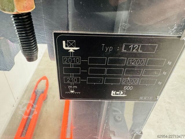 Hochhubwagen Linde L 12 L Initialhub Batterie Bj.21