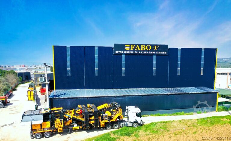 Crushing unit FABO Mobile Crushing Plant Mobile backenbrecher - brechanlagen