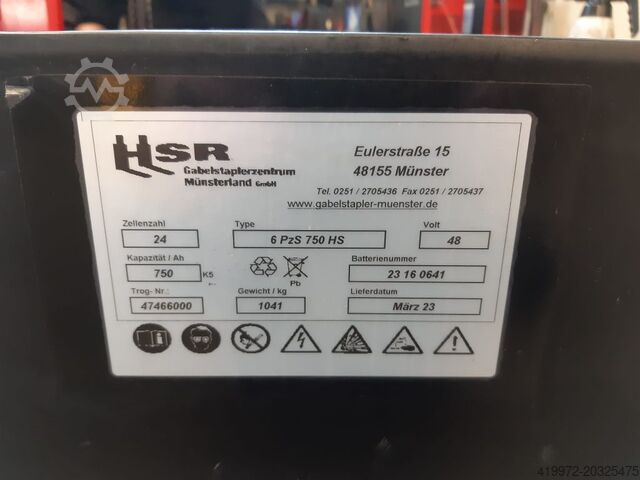 Electric 3-wheel forklift Still RX20-20L  Batterie 2023!!!