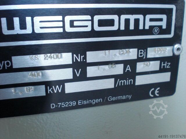 Edge sanding machine Wegoma KS 2400