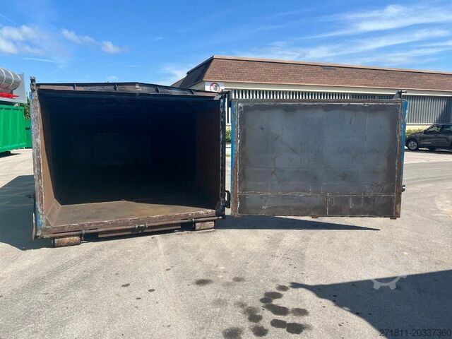 Roll-off container  CONTAINER SCARRABILE USATO CON COPERCHIO