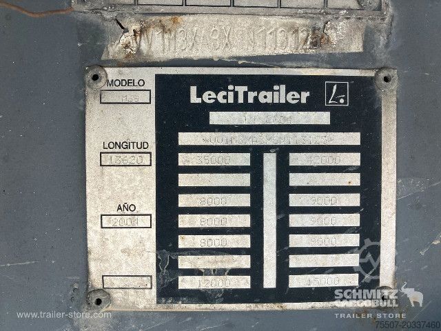 Auflieger mit Pritsche & Plane Leci Trailer Semiremolque Lona Standard