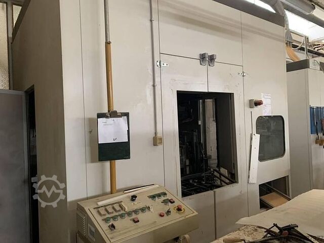 Automatische Zapfenschneidmaschine Comec mit Lader, geeignet für rechteckige Holz- oder Spanplatten  Comec FFM/LX
