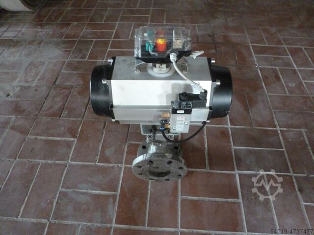 23 x Tufline plug valve DN80 + actuator XOMOX 716112C
