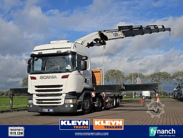 Plattformanhänger SCANIA R490