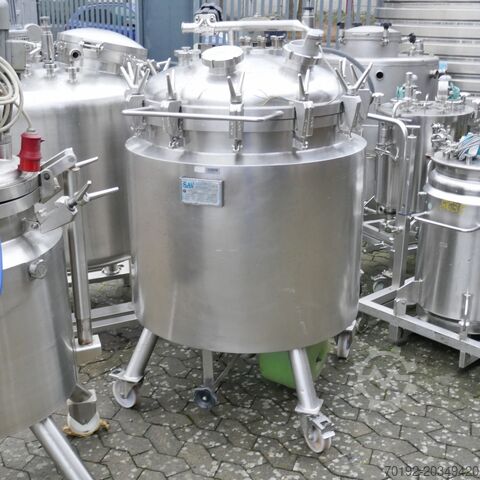 435-liter heatable/coolable pressure vessel made of V4A 9449