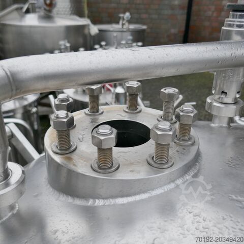 435-liter heatable/coolable pressure vessel made of V4A  9449