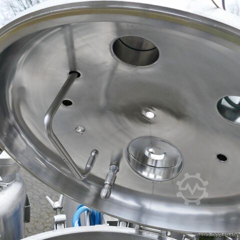 435-liter heatable/coolable pressure vessel made of V4A  9449