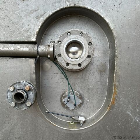 29,000 litre heatable/coolable vacuum mixer with beam agitator made of V4A stainless steel  K0081