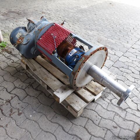 8651 litre pressure vessel / reactor made of V2A with frame blade agitator 9203