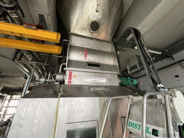 Double-grooved roller barley malt mills Steinecker