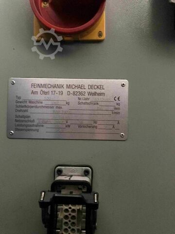 Werkzeugschleifmaschine Deckel S 22