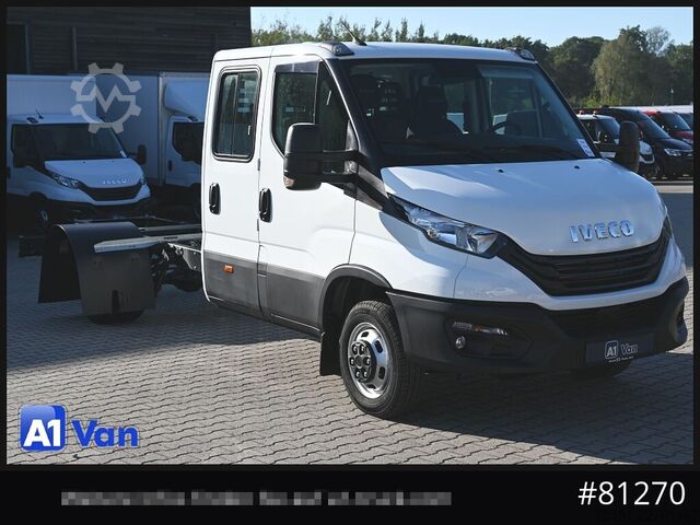 Transporter Fahrgestell IVECO Daily 50C18 Doka Fahrgestell, Klima, Nebenantireb, 7-Sitzer