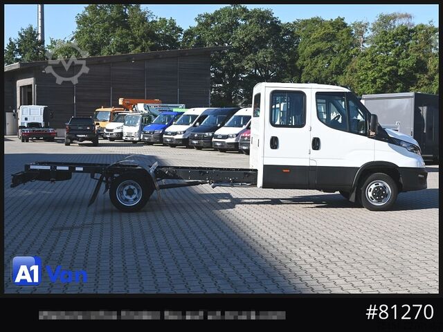 Transporter Fahrgestell IVECO Daily 50C18 Doka Fahrgestell, Klima, Nebenantireb, 7-Sitzer