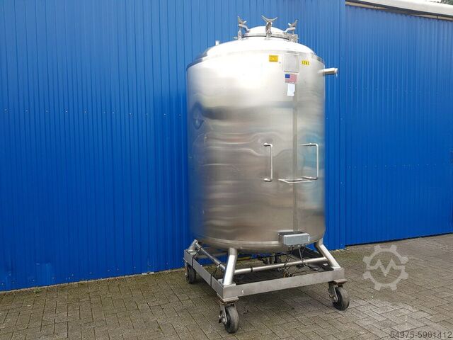 Edelstahlbehälter Druckbehälter Tank  