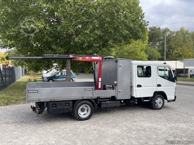 Pick-up van mitsubishi Canter Fuso 3C15 3,0D mit Kran 1Hand*Webasto*AHK