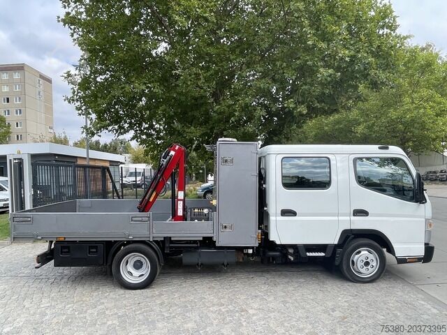 Pick-up van mitsubishi Canter Fuso 3C15 3,0D mit Kran 1Hand*Webasto*AHK