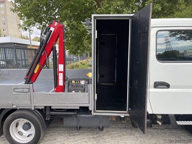 Pick-up van mitsubishi Canter Fuso 3C15 3,0D mit Kran 1Hand*Webasto*AHK