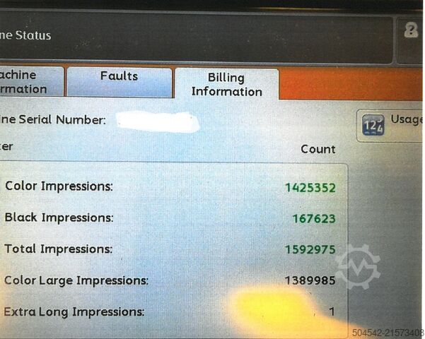 Digitaldruckmaschine Xerox Versant 4100