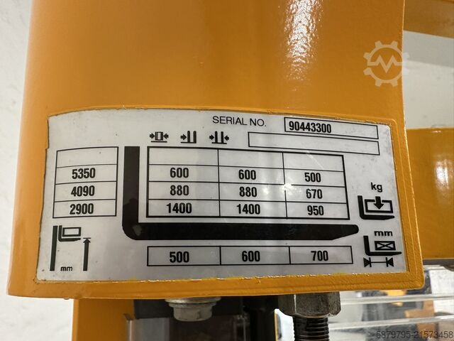 Manual stacker Jungheinrich EJC 214