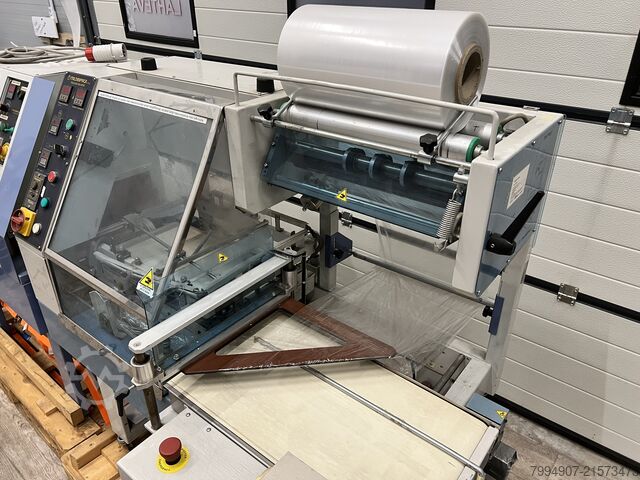 Heißlufttunnel – komplette Verpackungslinie Italdibiback Shrink Wrapping Machine
