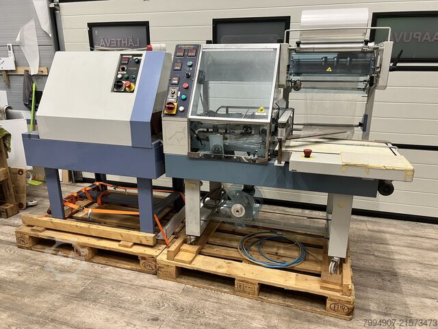 Heißlufttunnel – komplette Verpackungslinie Italdibiback Shrink Wrapping Machine