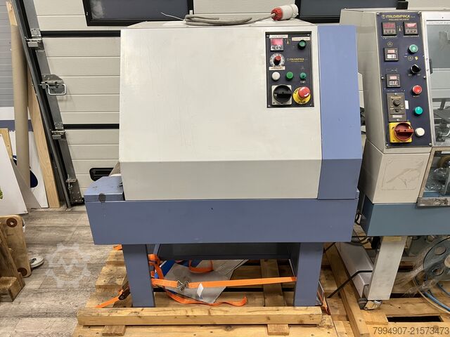 Heißlufttunnel – komplette Verpackungslinie Italdibiback Shrink Wrapping Machine