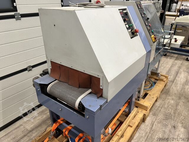 Heißlufttunnel – komplette Verpackungslinie Italdibiback Shrink Wrapping Machine