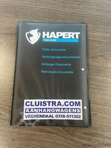 Hapert Indigo LF2 machinetransporter SOLD Hapert Indigo LF2 machinetransporter SOLD