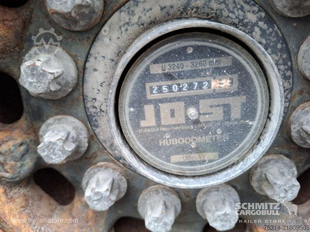 Reefer semitrailer Schmitz Cargobull Tiefkühler Multitemp Doppelstock Trennwand